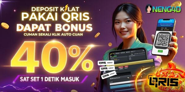 PAKAI QRIS BONUS 40%